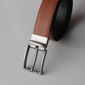 formal-black-tan-leather-belt-classic-silver-reversible-buckle