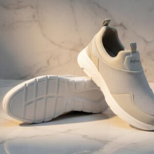 XARASOFT Brown Slip-On Comfort Walkers