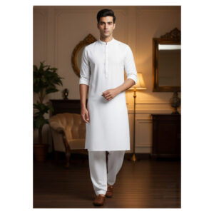 Men's White salwar kameez wear Trending pakistani Outfit