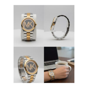 Michael Kors Lexington Gold and Silver Dial