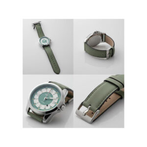 Rugged & Stylish Green Strap Watch